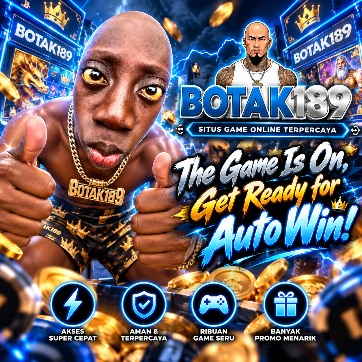 BOTAK189 >> The Game Is On, Get Ready for Auto Win!